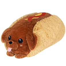 Mini Squishable Dachshund Hot Dog