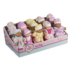 Mini Babies-Asst Skin Tones