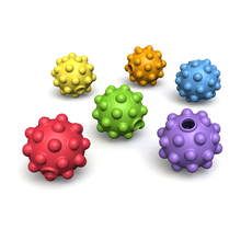 Nubble Rubber Balls Bath & Play (6x4- 24 pcs)