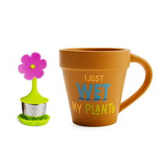 Flower Pot Mug & Tea Infuser