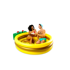 Pineapple Pool with Cupholders- Adult Sized