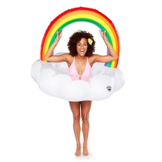 Giant Sparkling Rainbow Float